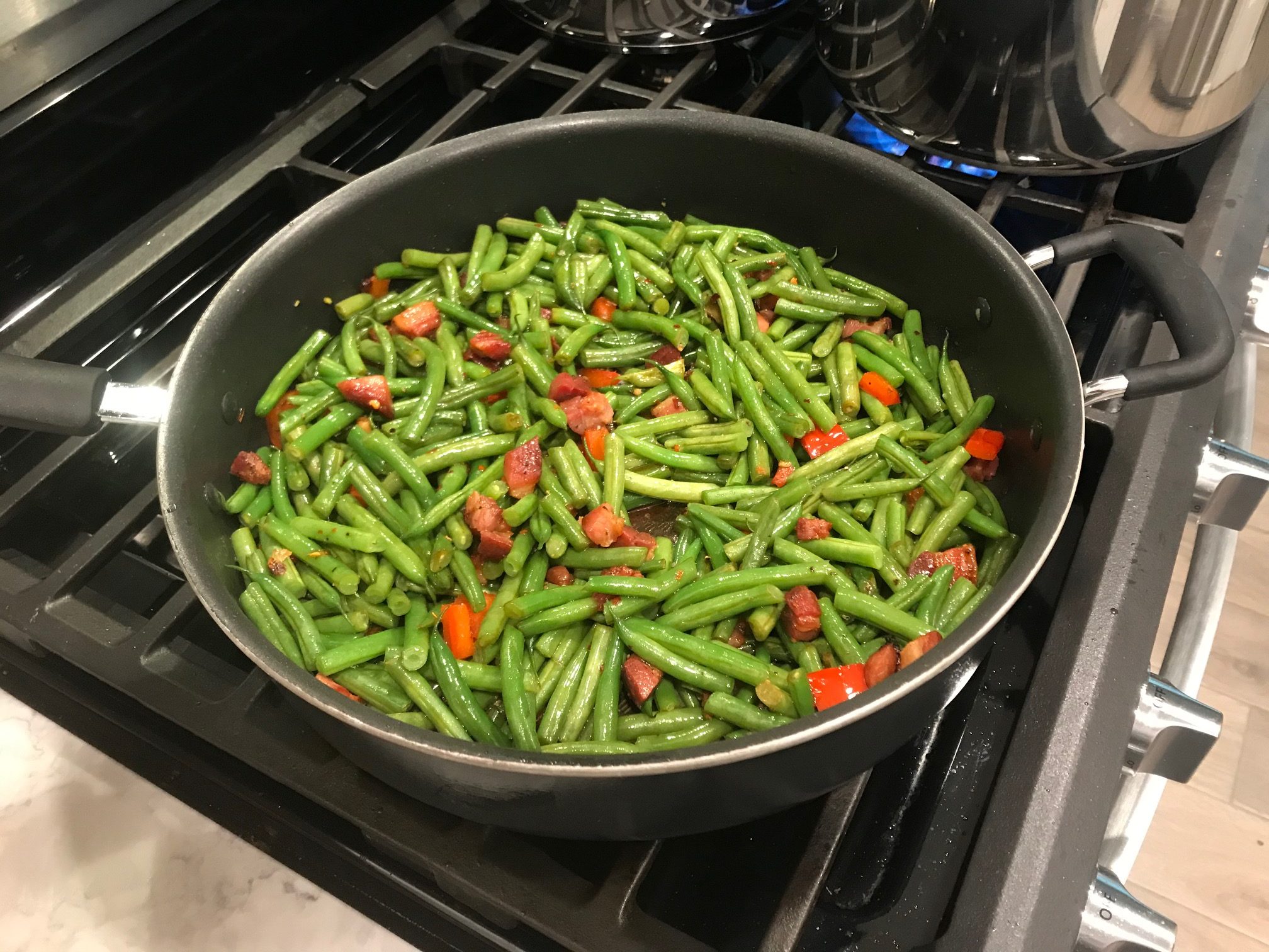 Tuscan-Style Green Beans with Pancetta